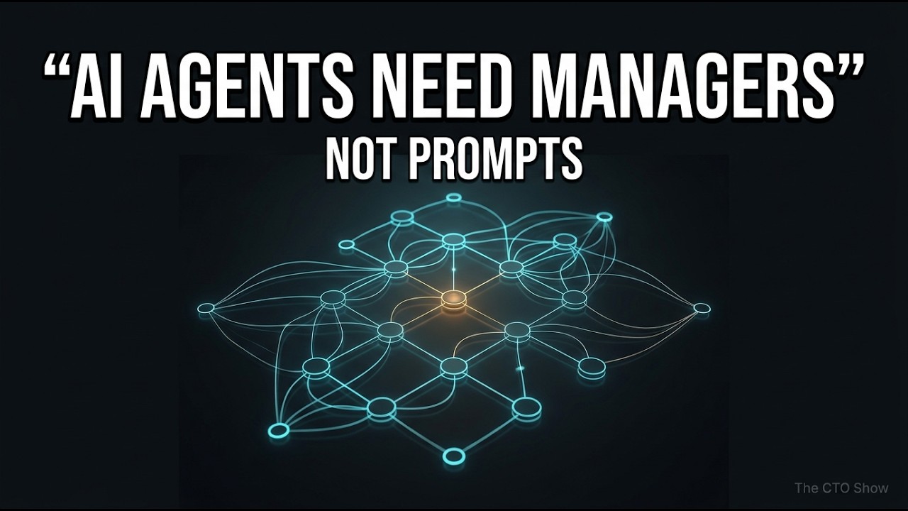 The CTO Show with Mehmet — AI Agents Need Managers. Not Prompts.